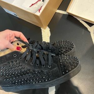 Mens rock stud Christian Loubitan 42.5